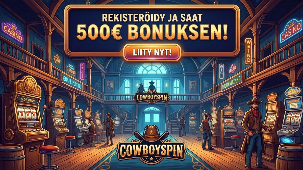 Rekisteröidy bonuksen kanssa